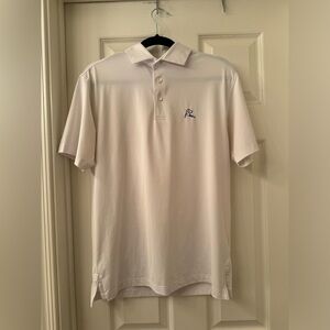 Rhoback White Men’s Polo